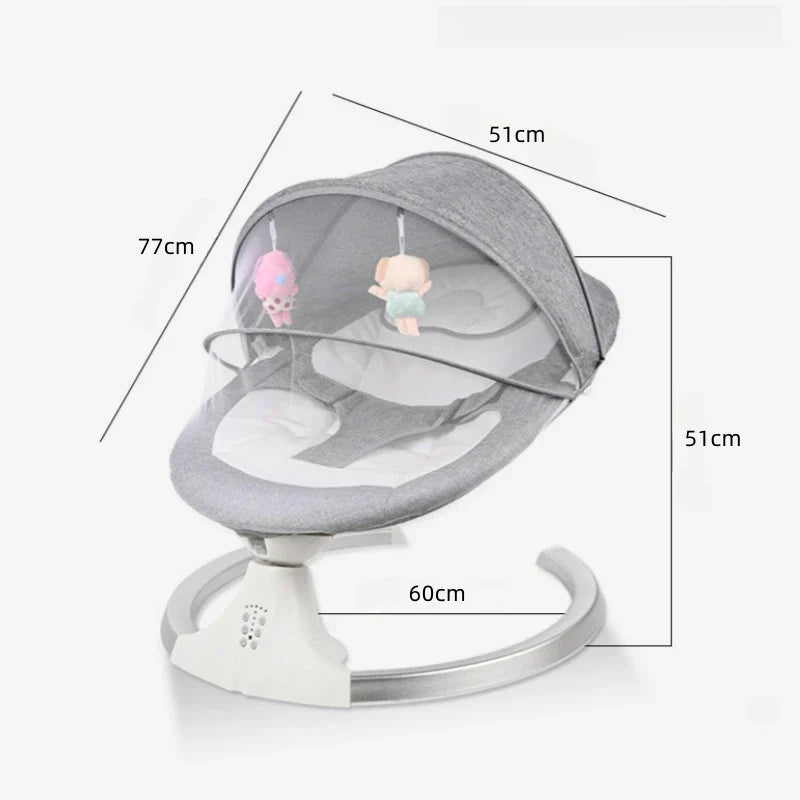 Pametna električna ljuljaška za bebe 👶✨