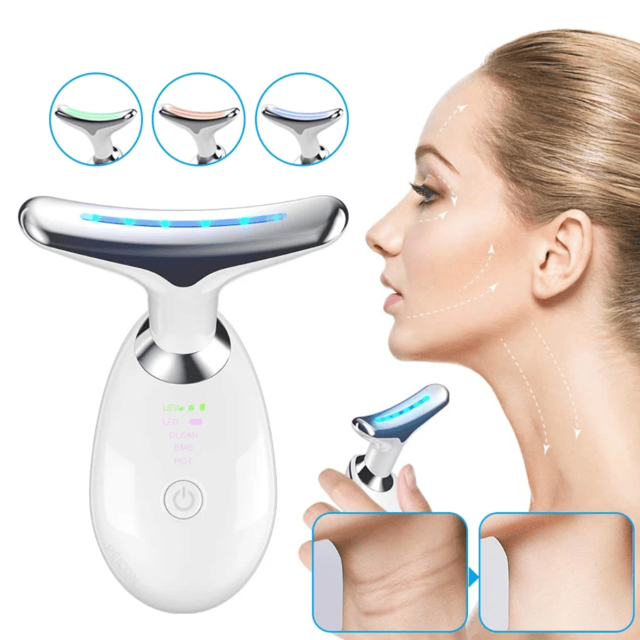 Aparat za Zatezanje lica i Vrata+POKLON 2 Kreme Kolagena