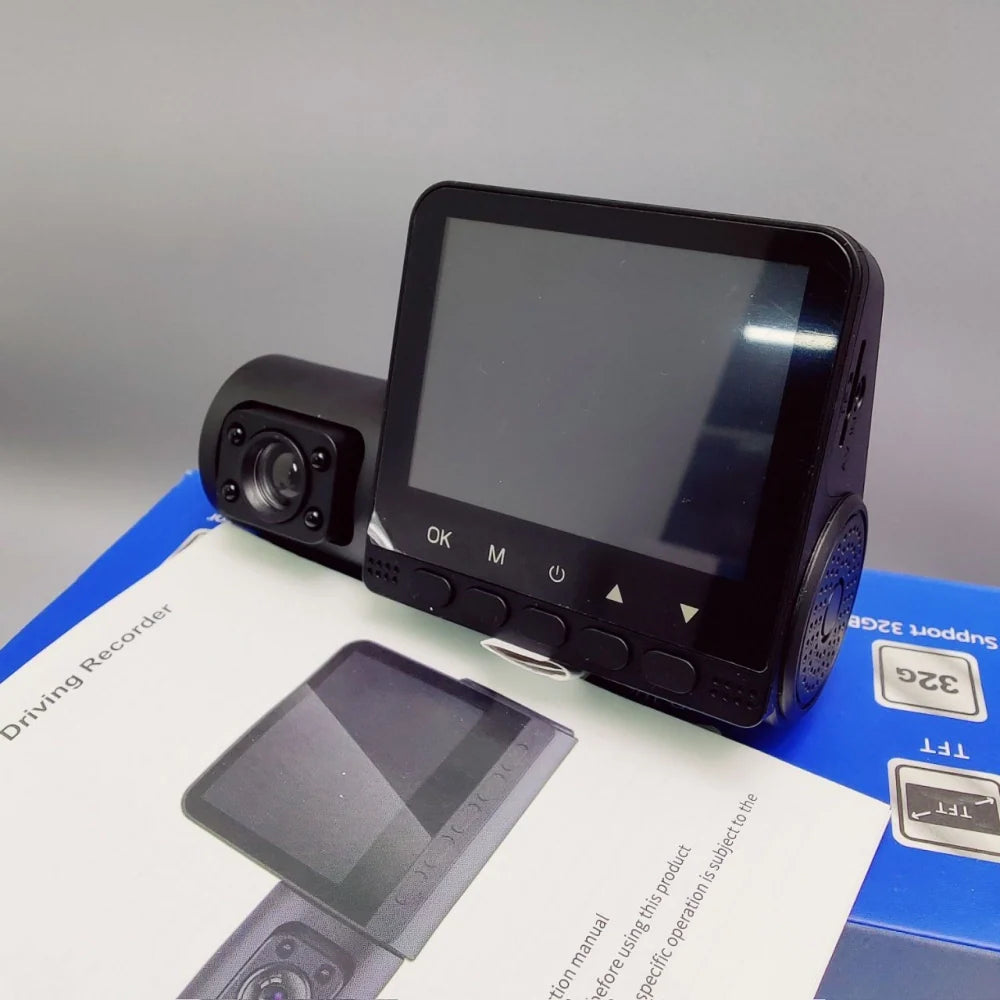 Auto video rekorder sa 3 kamere