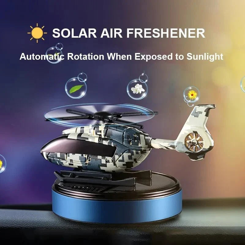 Solarni Osveživač za automobil – helikopter