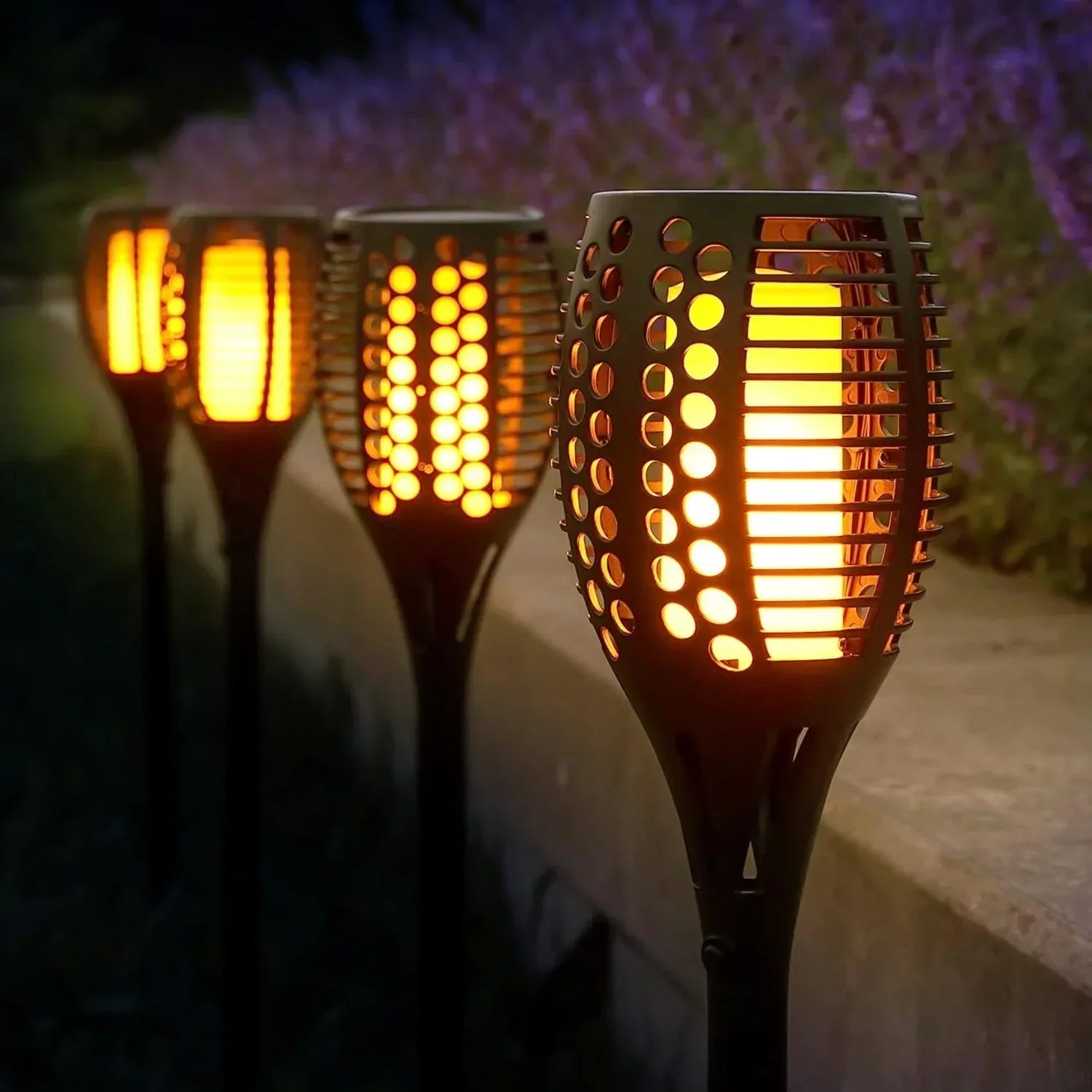 Solarne lampe simulacija vatre (1 + 1 Gratis)