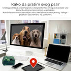Lokator za lovačke pse - Tracker za pse IK122T 4G GPS