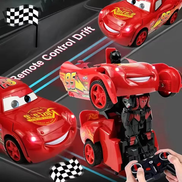 Munja McQueen robot RC auto transformers na daljinski